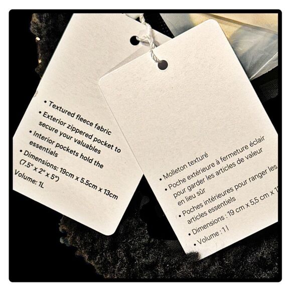 NWT Lululemon Everywhere Belt Bag Fleece Black - Picture 13 of 15